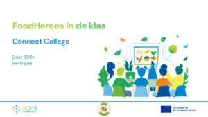 FoodHeroes in de klas op Connect College - doel 300+ leerlingen (Erasmus+ SOML)