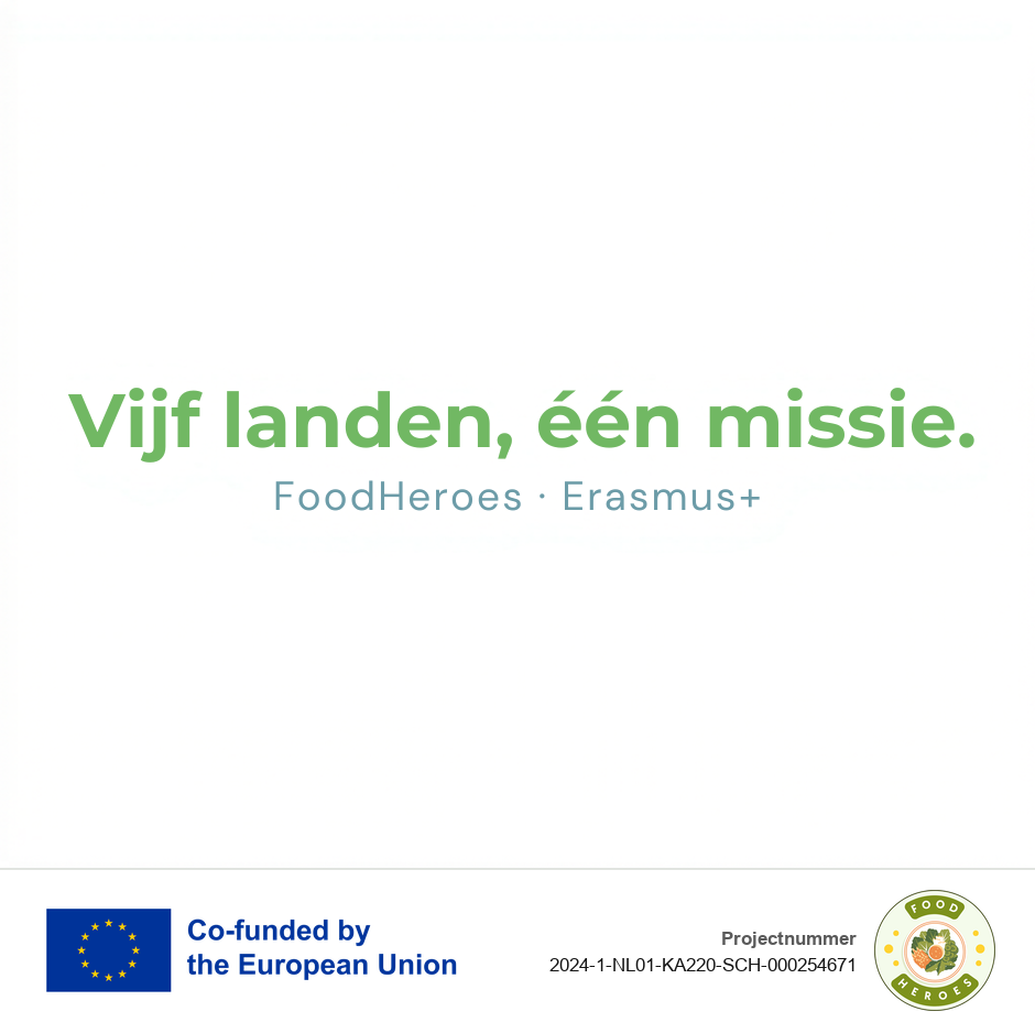 FoodHeroes — vijf landen, één missie